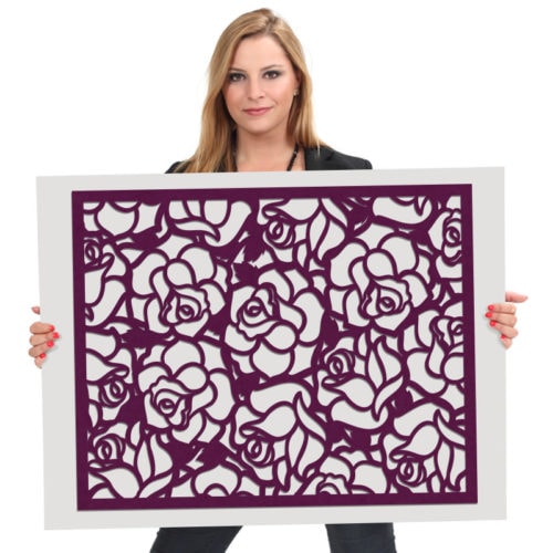 felty Filz Poster Modell Ringo Größe L Farbe A56 violett Modellbeispiel