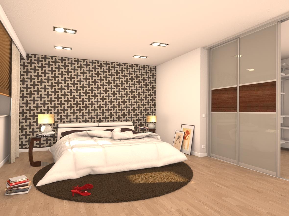Wandgestaltung Schlafzimmer Filz Designs Felty